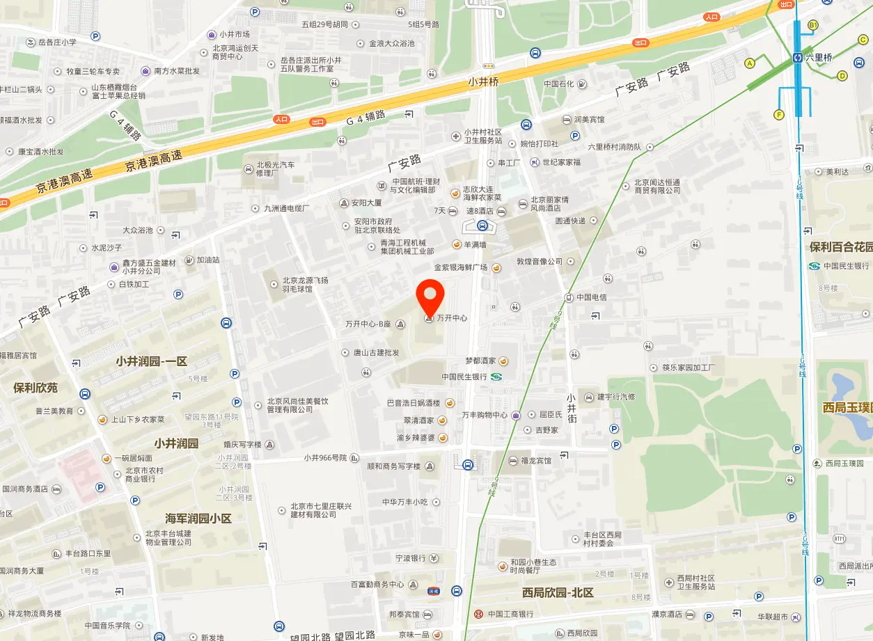 万开中心地图位置